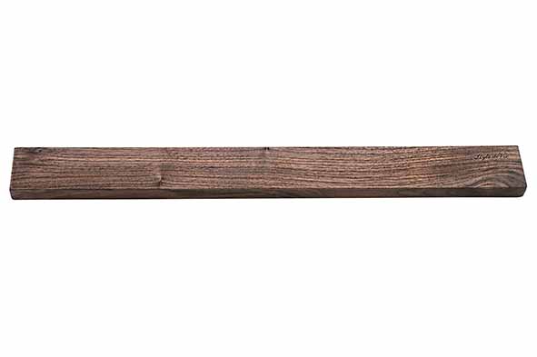 Messenhouder walnoot 50 cm, magnetisch