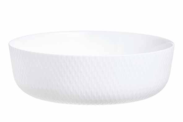 Smart Cuisine Wavy ovenschotel Ø 22 cm, wit