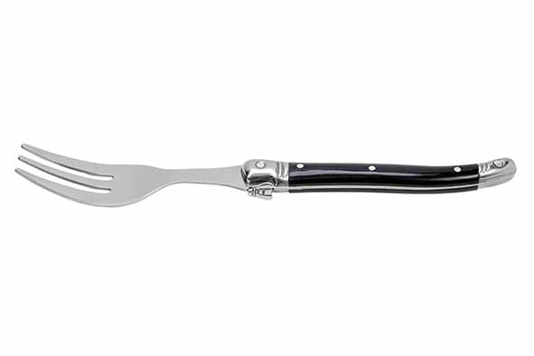 Premium Line gebakvork set van 6 zwart