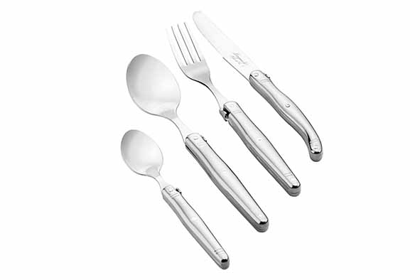 Premium Line bestekset van 24, zilver, 32,5 x 21,5 x 5 cm