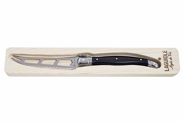 Premium Line kaasmes zwart 25.5 x 4.1 x 1.6 cm