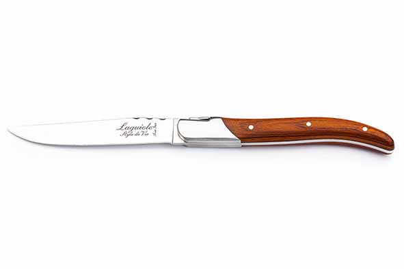 Luxury Line steakmessen, set van 6, palissander