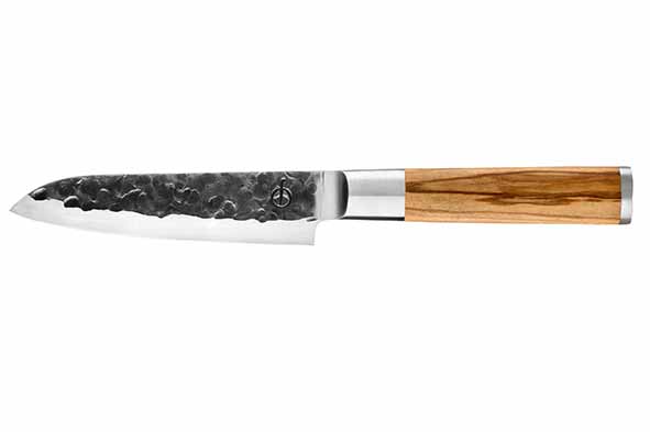 Olive santokumeus, 14 cm, bruin