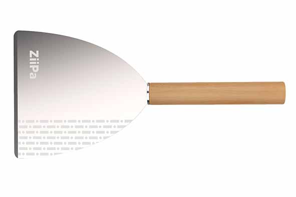 Panetta spatel 24,5 x 14 x H1,5 cm, handvat uit beuk