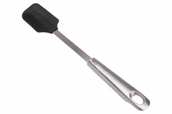Delish Plus spatel siliconen handvat roestvrij staal 7 x 37 x 1,7 cm