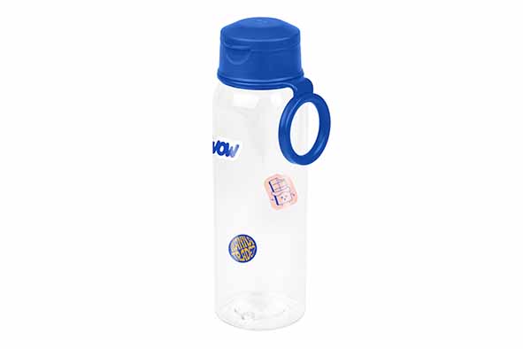 Amuse drinkfles Urban Doodle 500 ml tritan Ø 6,5 x 21,5 cm, transparant