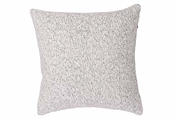 Kissen Speckles grau 45 x 10 x 45 cm Textil