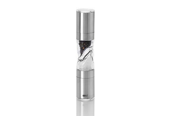 Duomill 2-in-1 pepper-salt mill Ø 4.5 cm x H 22 cm