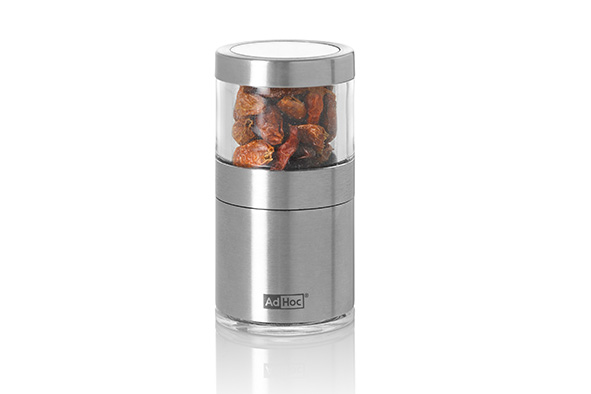 Voyage Mini Kräutermühle Chili und getrocknete Kräuter Ø 3,8 x 12,8 cm