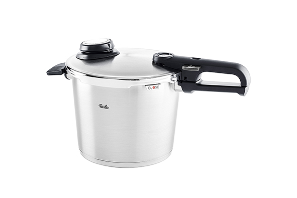 Vitavit Premium snelkookpan Ø 22 cm 6 l met inzet voor alle vuren