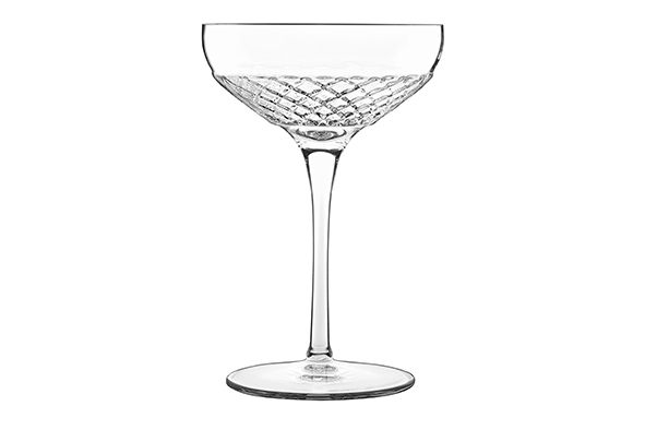 Roma 1960 cocktailglazen Coppa 30 cl, set van 6, kristalglas