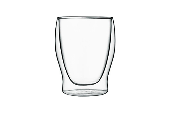 Set van 2 tumblers Thermic Glass, dubbelwandig, borosilicaatglas, transparant, 35 cl