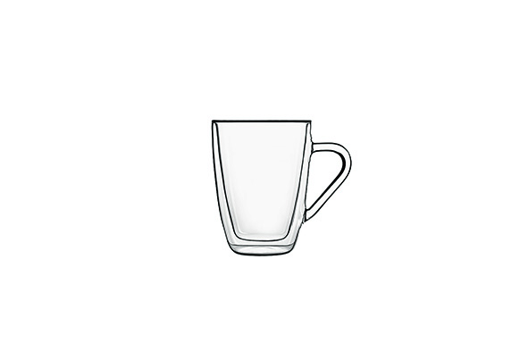 Thermic Glass koffieglas 32 cl set van 2
