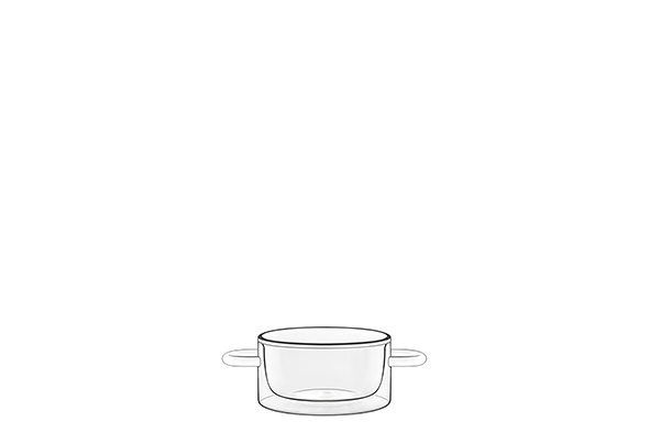 Thermic Glass bowl 27 cl set of 2