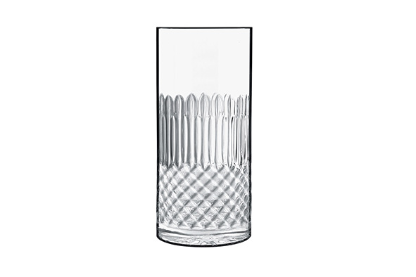 Set van 4 tumblers Diamante FH, kristalglas, transparant, 48 cl