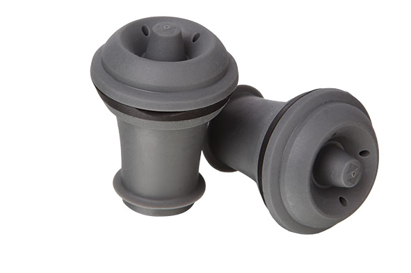Vacuüm flessenstoppers, set van 10