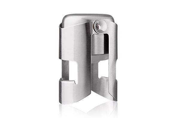 Flessenstop champagne, RVS