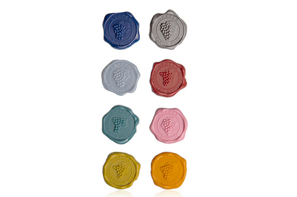 Classic Glasmarker, 8er-Set, verschiedene Farben
