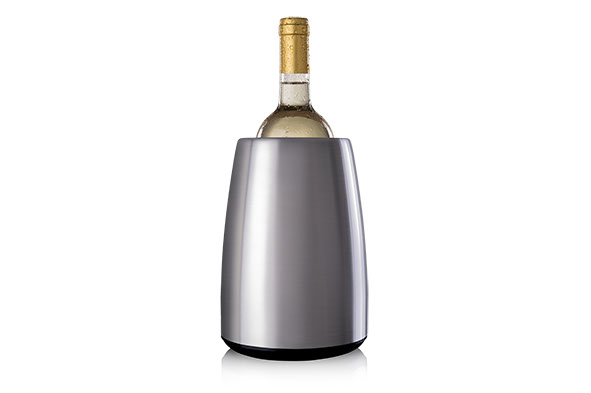 Weinkühler Active Cooler Elegant, Edelstahl, silber 16 x 15,8 x 21,5 cm