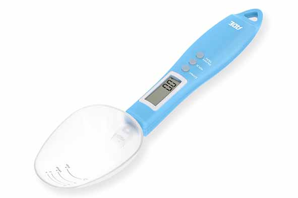 Digital Kitchen Scale Löffel-Küchenwaage Eni blau max. 300 g bis 0,1 g