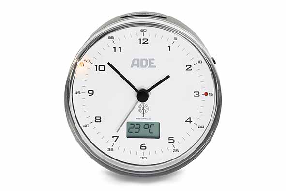 AlarmkloK digitale wit-zwart
