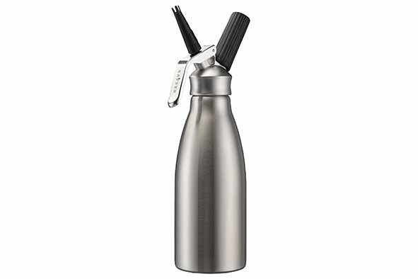 Whipcreamer Inox 11 x 11 x 34 cm roestvrij staal 1 l