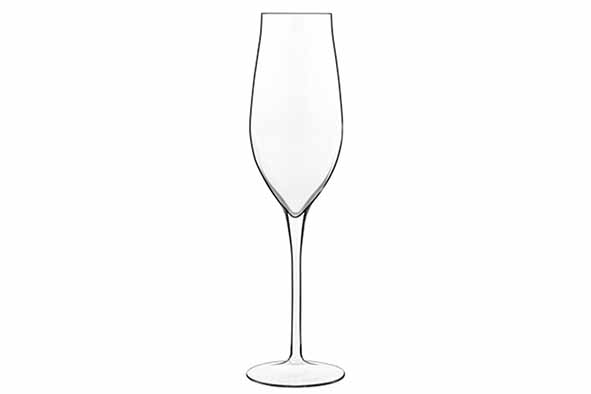 Vinea set van 6 champagneglazen 27 cl, kristalglas