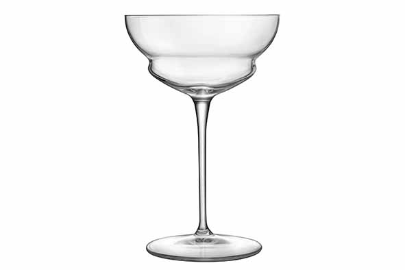 Backdoor'20s cocktailglas 25 cl set van 6, Ø 10,5 x H 16 cm