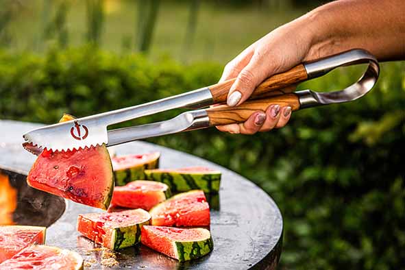Forged BBQ tang XL 42 x 13 x H 3,5 cm