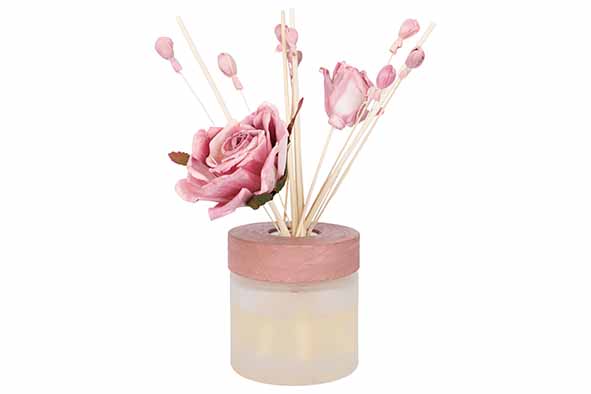 Duftdiffusor Pine Needle Rosemarry rosa 100 ml Glas