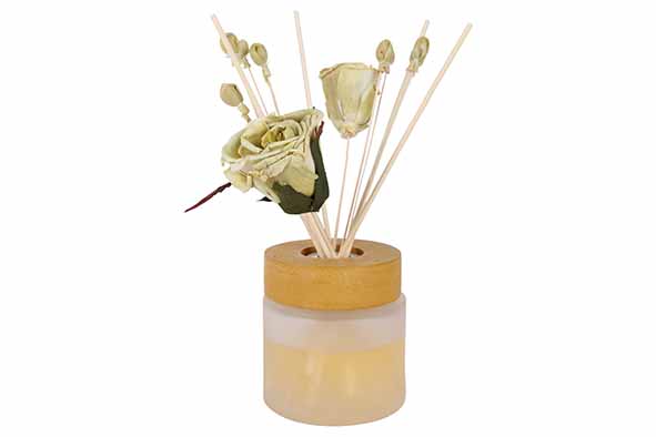 Duftdiffusor Basil Mint creme 100 ml Glas