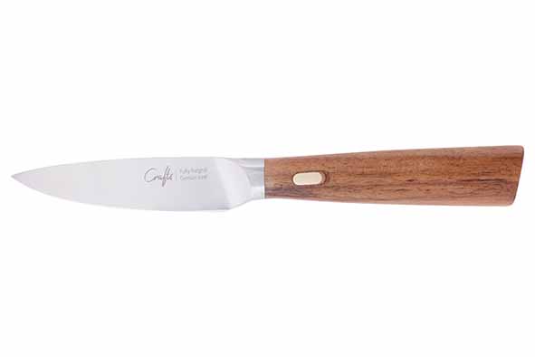 Couteaux & Co schilmes 9 cm notenhouten handvat