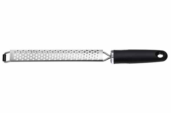 Multifunctionele handrasp Giano Grof Zwart Zilver 39,2 x 5,2 x 2,5 cm