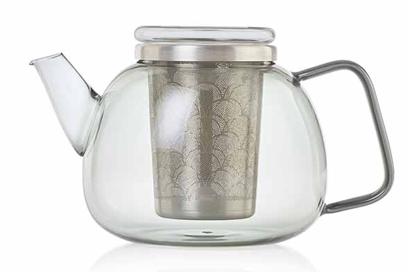 Yuna theekan met filter 1,2 l Ø 15 x H 13 cm