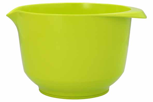 Colour Bowls mengkom melamine limoengroen 2 l