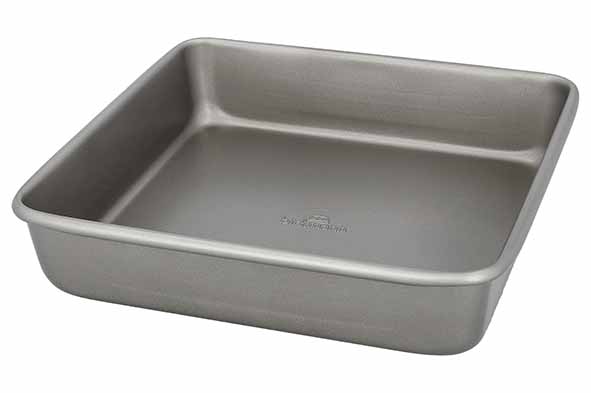 Bakers Best cakevorm vierkant 20 x 20 x 4,5 cm antiaanbaklaag