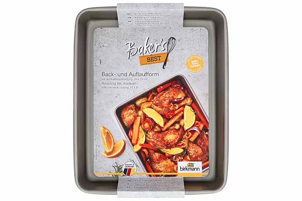 Bakers Best braadslede 28 x 23 x H 5 cm non-stick