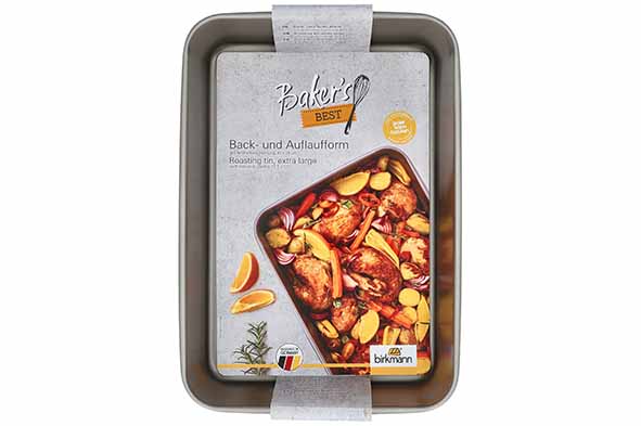 Bakers Best braadslede 40 x 28 x h8 cm, antiaanbaklaag