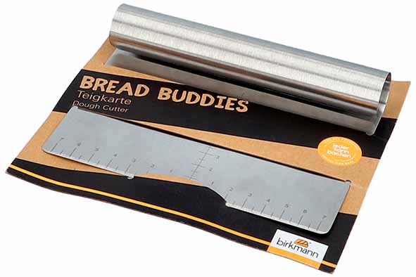 Corne à pâtisserie Bread Buddies 15 x 12 cm, avec indication de taille