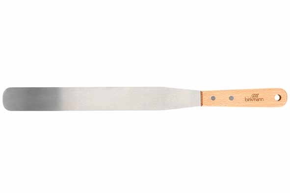 Spatule Cause We Care 40 x 4 x 2,5 cm avec manche en bois de hêtre