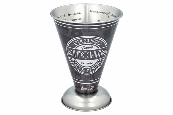 Colour Kitchen maatbeker Family Kitchen grijs 11 x 11 x 14,5 cm