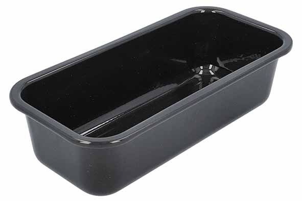 Broodvorm 25 x 13 x H8,5 cm met emaille coating