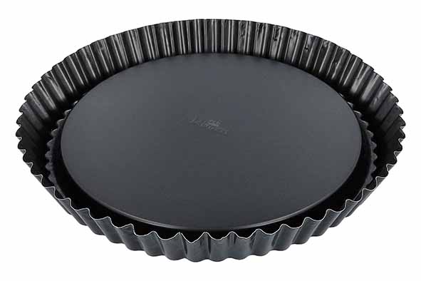 Home Baking taartvorm flan, 28,7 x 28,7 x 4,3 cm, anti-aanbaklaag