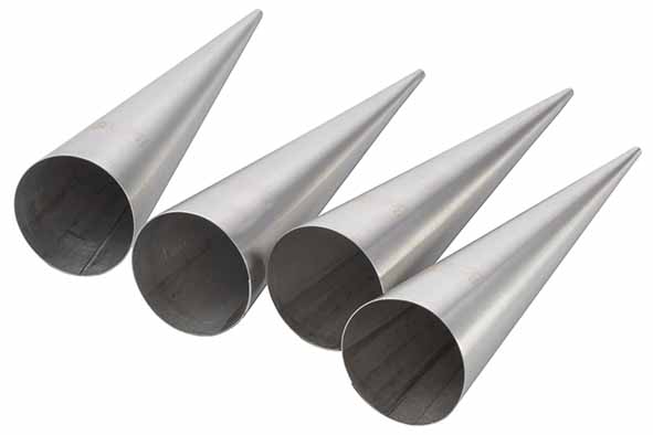 Easy Baking schuimrollen, kegel, set van 4, D 3.5 x L 14 cm
