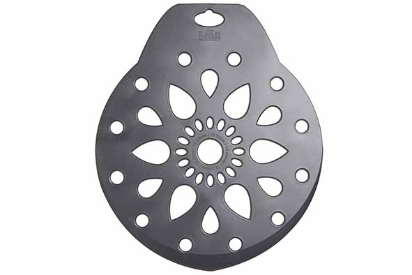 Easy Baking taartstencil en decoratiestencil Ø 28 cm, donkergrijs