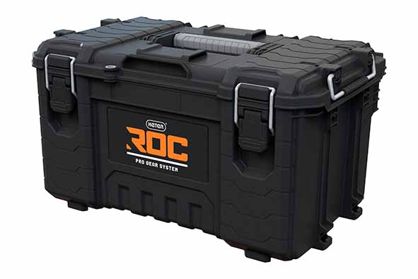 Roc Pro Gear gereedschapskist zwart 57,1 x 35,6 x H 31,6 cm