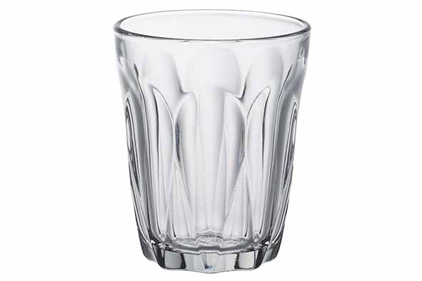 Provence tumbler, transparant, 9 cl, 5,9 x 5,9 x H7,2 cm, set van 6