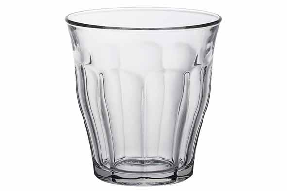 Picardie tumbler 20 cl, set van 4, Ø 8,1 x H 8,4 cm