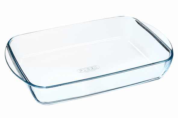 Essentials ovenschaal rechthoekig, 3,7 l, 40 x 28 x H 6 cm, glas