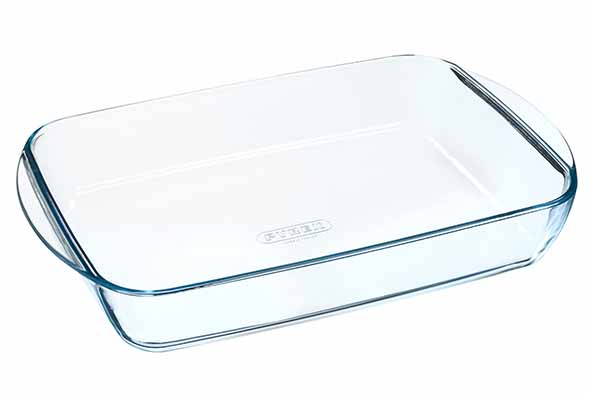 Essentials ovenschaal rechthoekig, 4,5 l, 40 x 27 x H 7 cm, glas